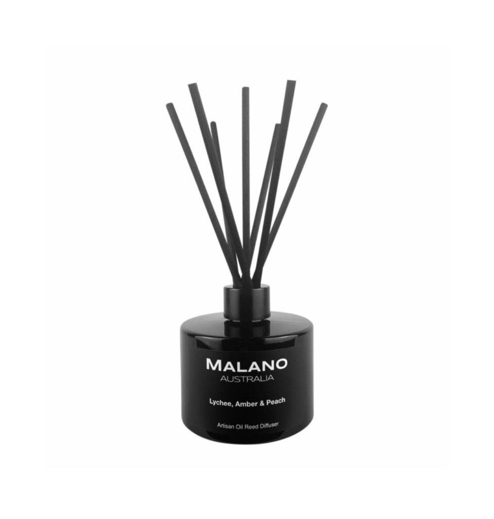 Lychee, Amber & Peach Artisan Reed Diffuser 180mL