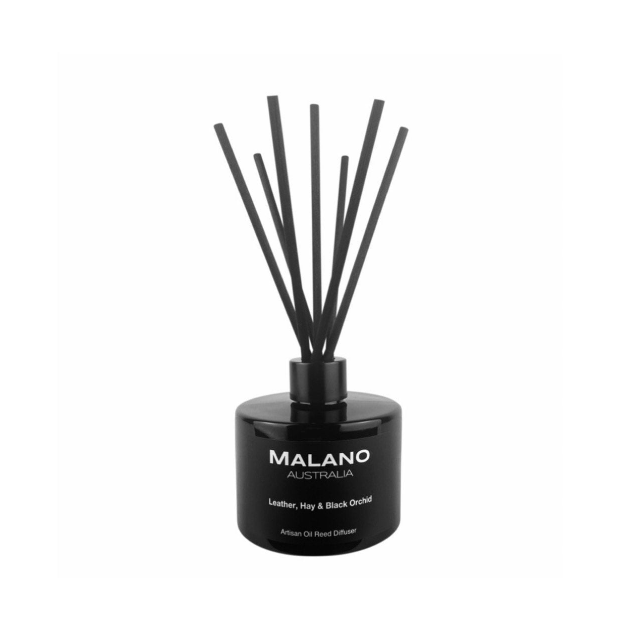Leather, Hay & Black Orchid Artisan Reed Diffuser 180mL