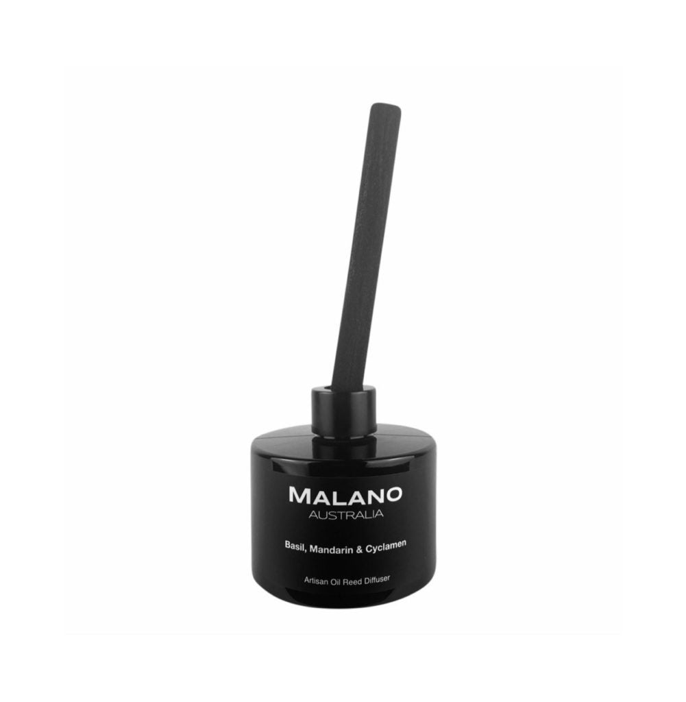 Basil, Mandarin & Cyclamen Artisan Reed Diffuser 180mL