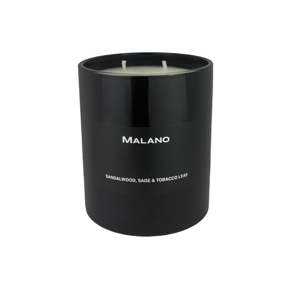 Sandalwood, Sage & Tobacco Leaf Soy Candle