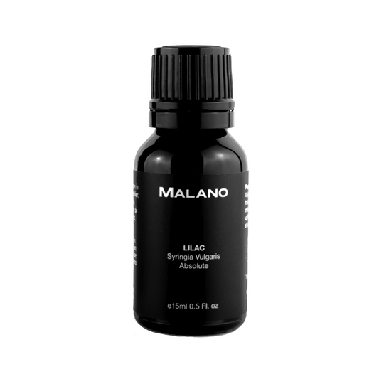 Lilac absolute oil 15 mil bottle available from Malano